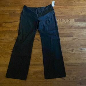 Oleg Cassini black pin strip pant size 14